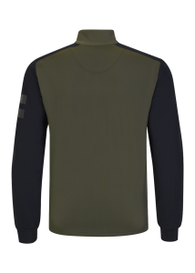 Onemore 671 - Microfleece T-Neck Half Zip Printed