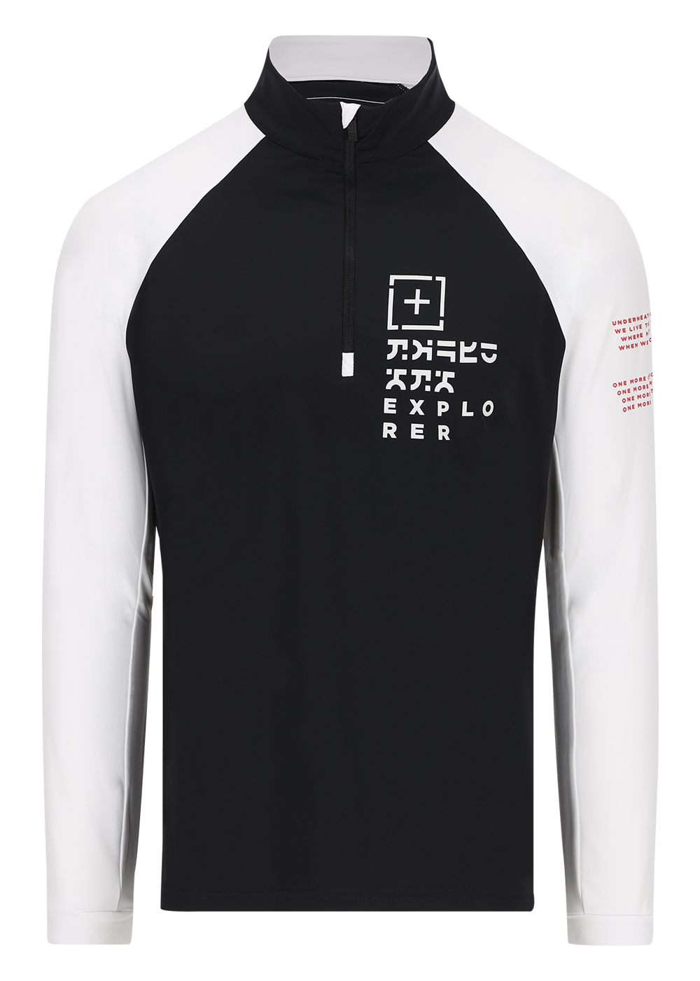 Onemore 631 - Turtle Neck With Half Zip
